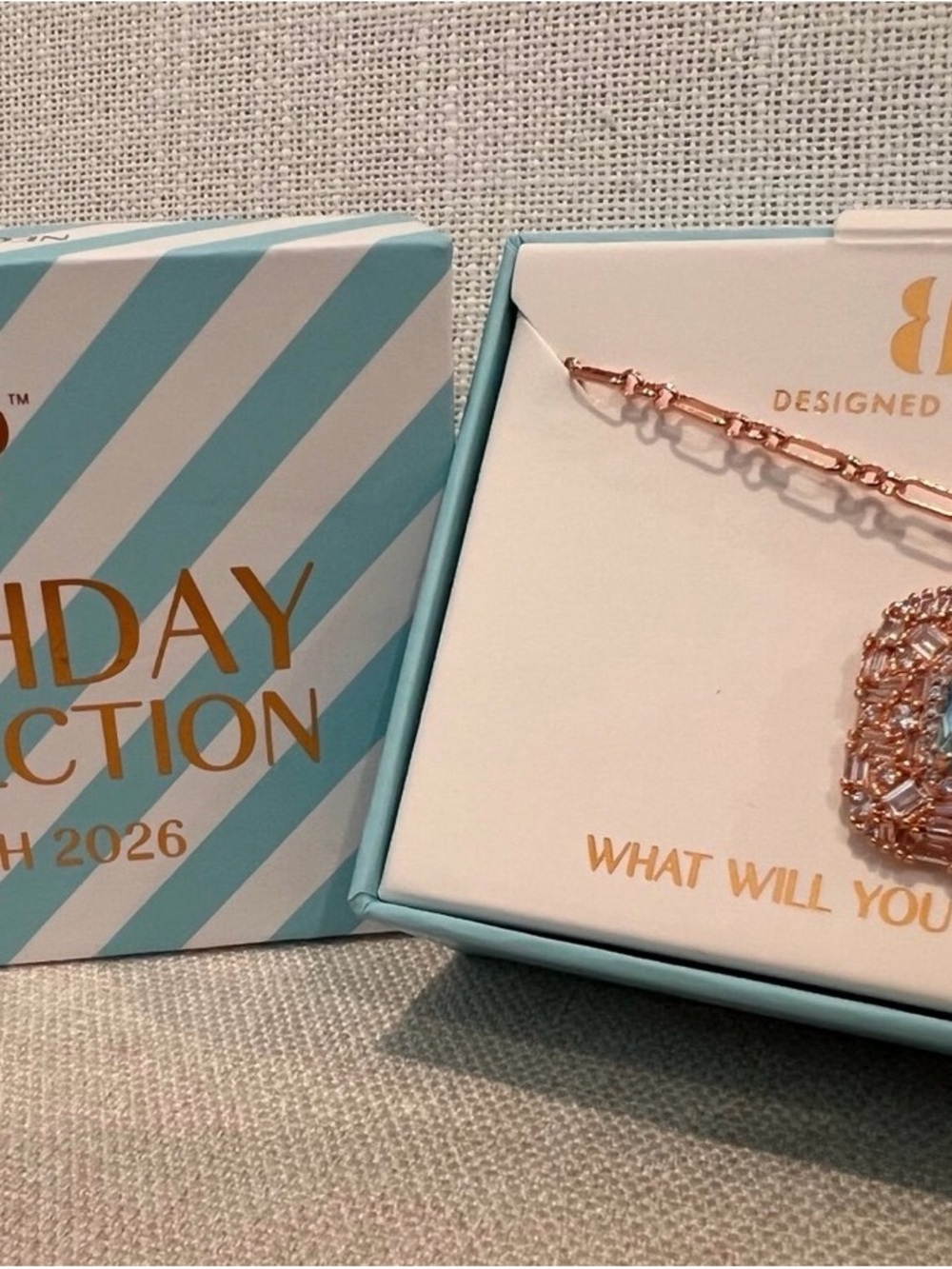 Bomb Party March Birthday 2026 Necklace - She’s Timeless
